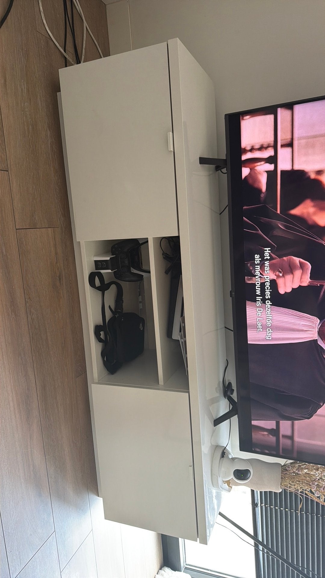 Tv meubel wit, Enlèvement, Comme neuf