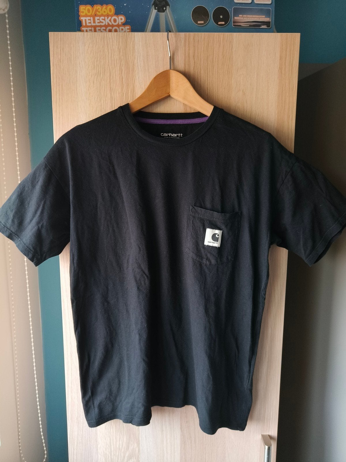 Gloednieuwe zwarte Carhartt t shirt maat M katoen, Kleding | Heren, Zwart, Carhartt, Nieuw, Verzenden