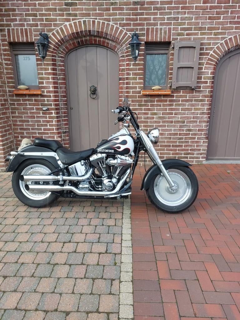 Prachtige Harley-Davidson Fat Boy Overname auto mogelijk, Motoren, Motoren | Harley-Davidson, Particulier, Chopper, meer dan 35 kW