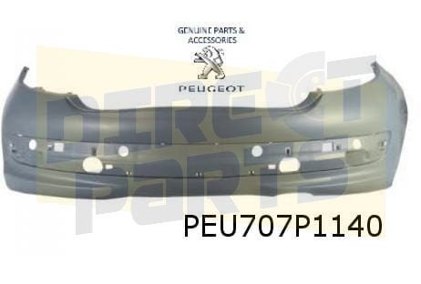 Peugeot 207 (4/06-7/12) achterbumper (te spuiten) (sport ver, Neuf, Arrière, -, -
