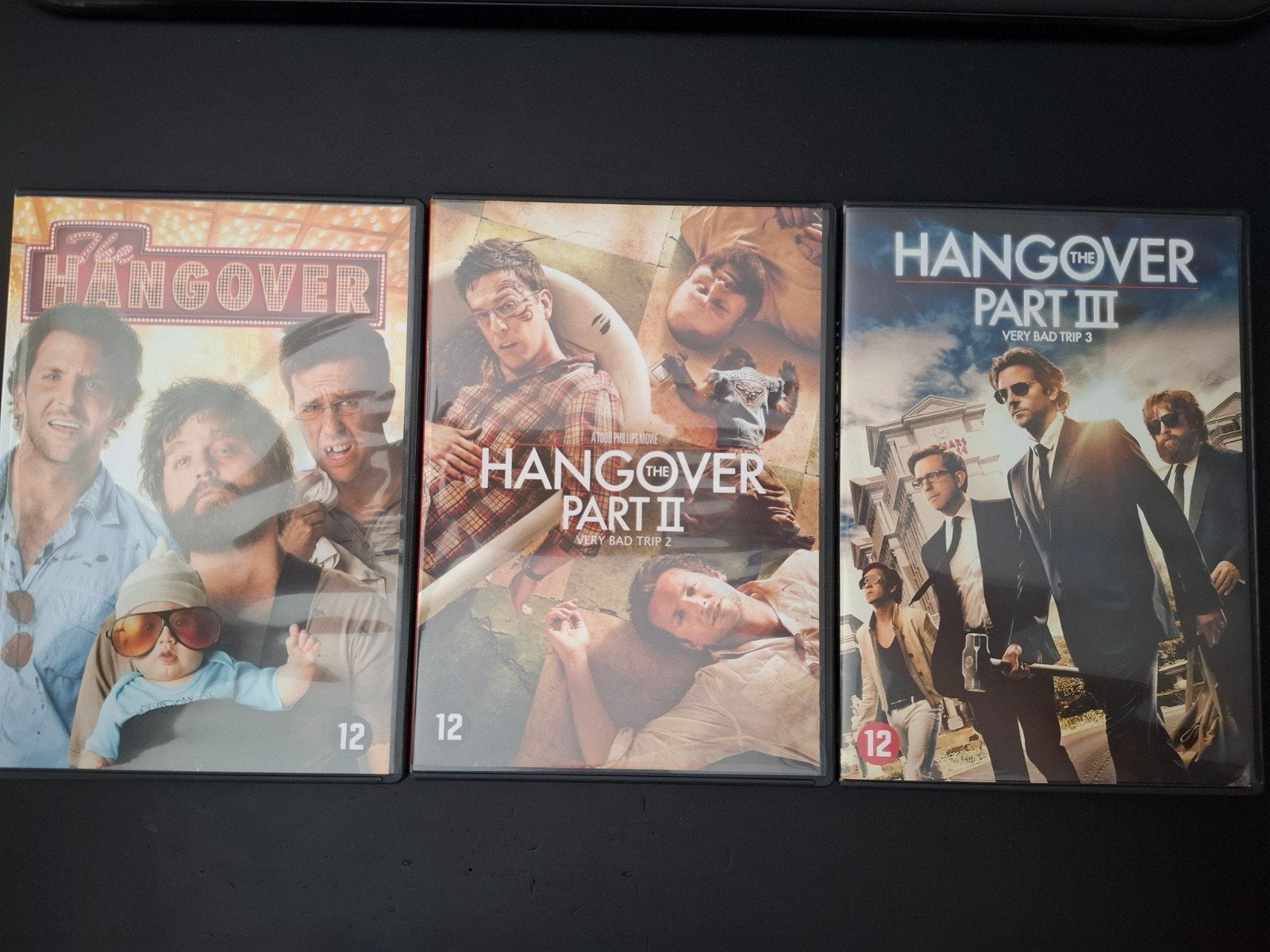 dvd The Hangover 1, 2 en 3, Cd's en Dvd's, Dvd's | Avontuur, Ophalen, Zo goed als nieuw