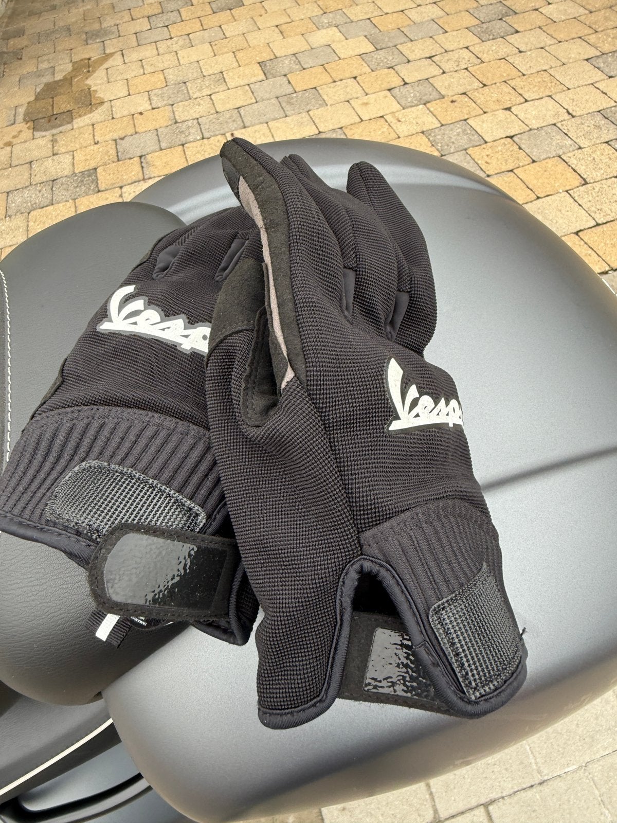 Handschoenen vespa zwart, Motoren, Kleding | Motorkleding, Ophalen, Handschoenen