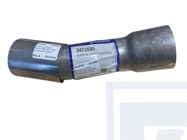 Volvo uitlaat eindpijp Volvo 460 480 440 chrome eindstuk Vol, Enlèvement ou Envoi, Neuf