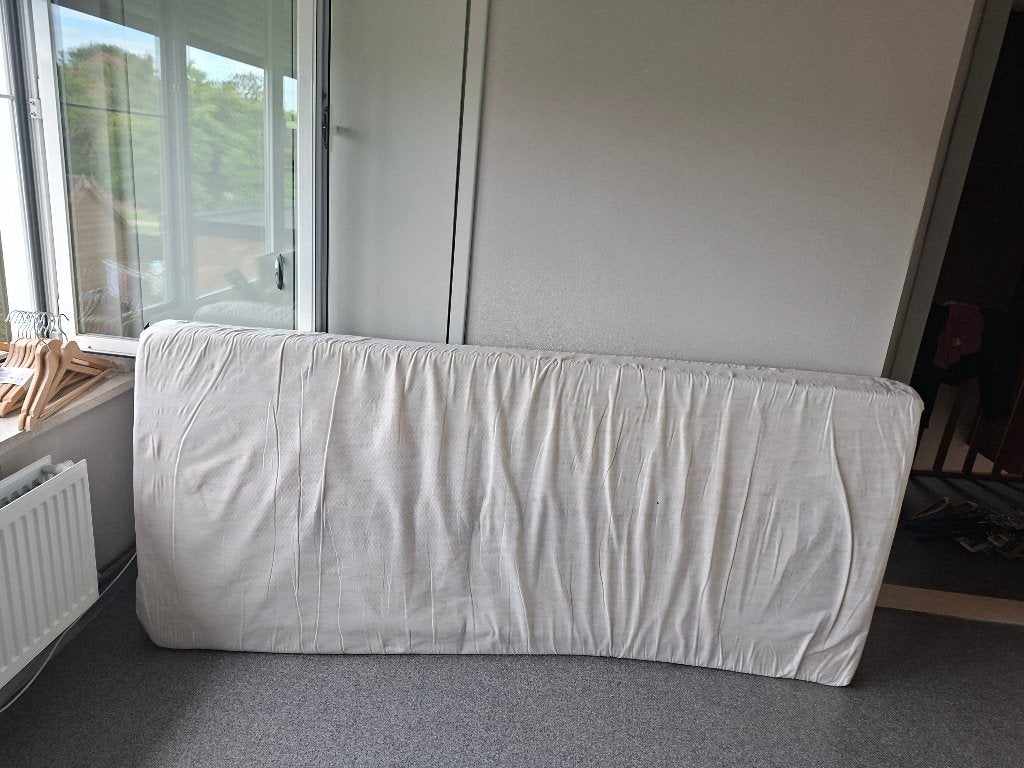 1 persoonsmatras, Ophalen, Gebruikt, 90 cm, Eenpersoons