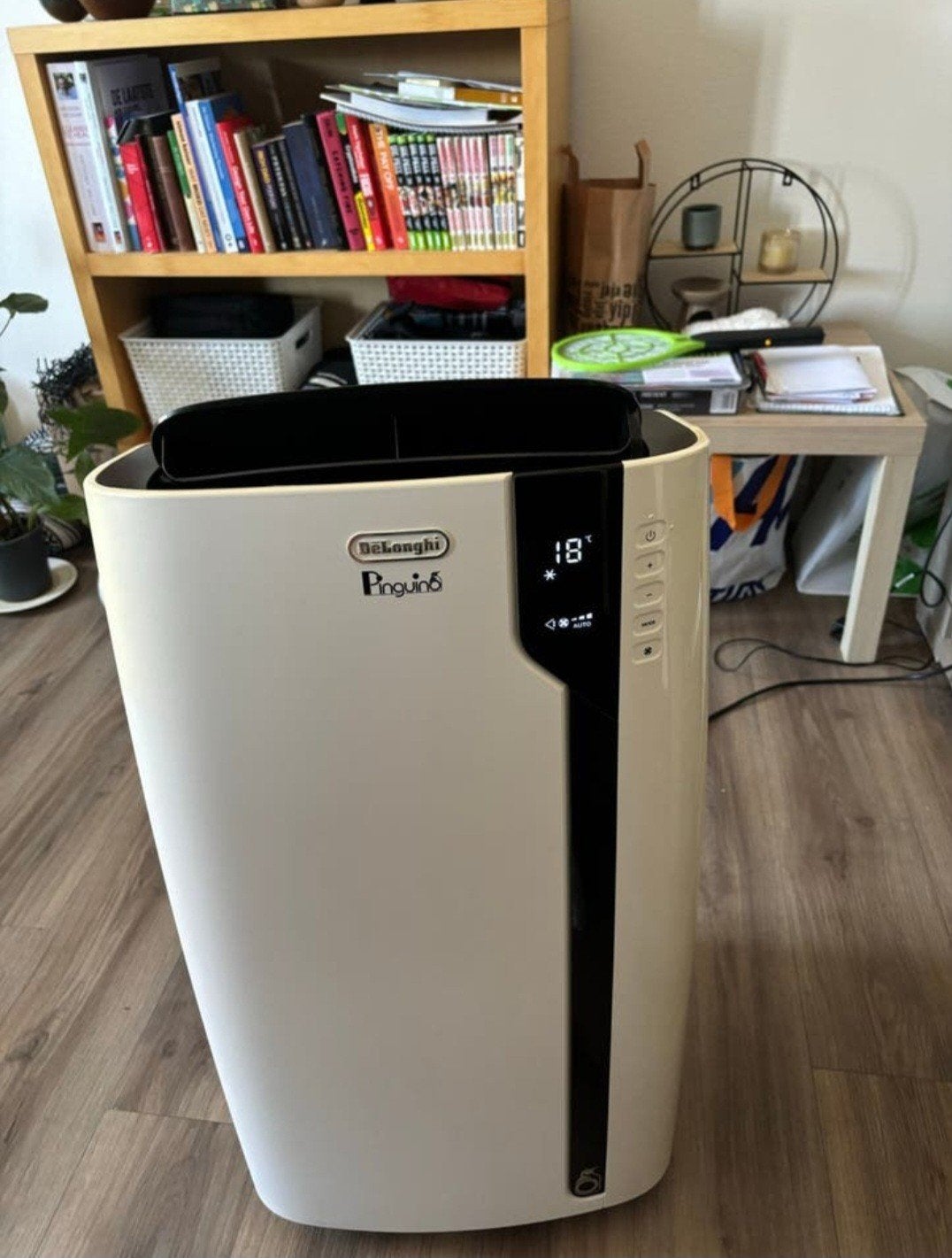 De'Longhi pinguino PAC EX100 silent Mobiel Airco, Ophalen, Koelen en Ontvochtigen, Mobiele airco, 3 snelheden of meer