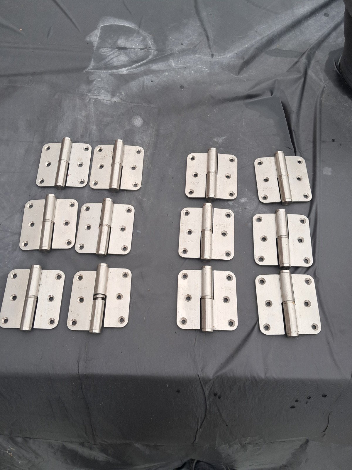 rvs deur scharnieren inox, Ophalen of Verzenden