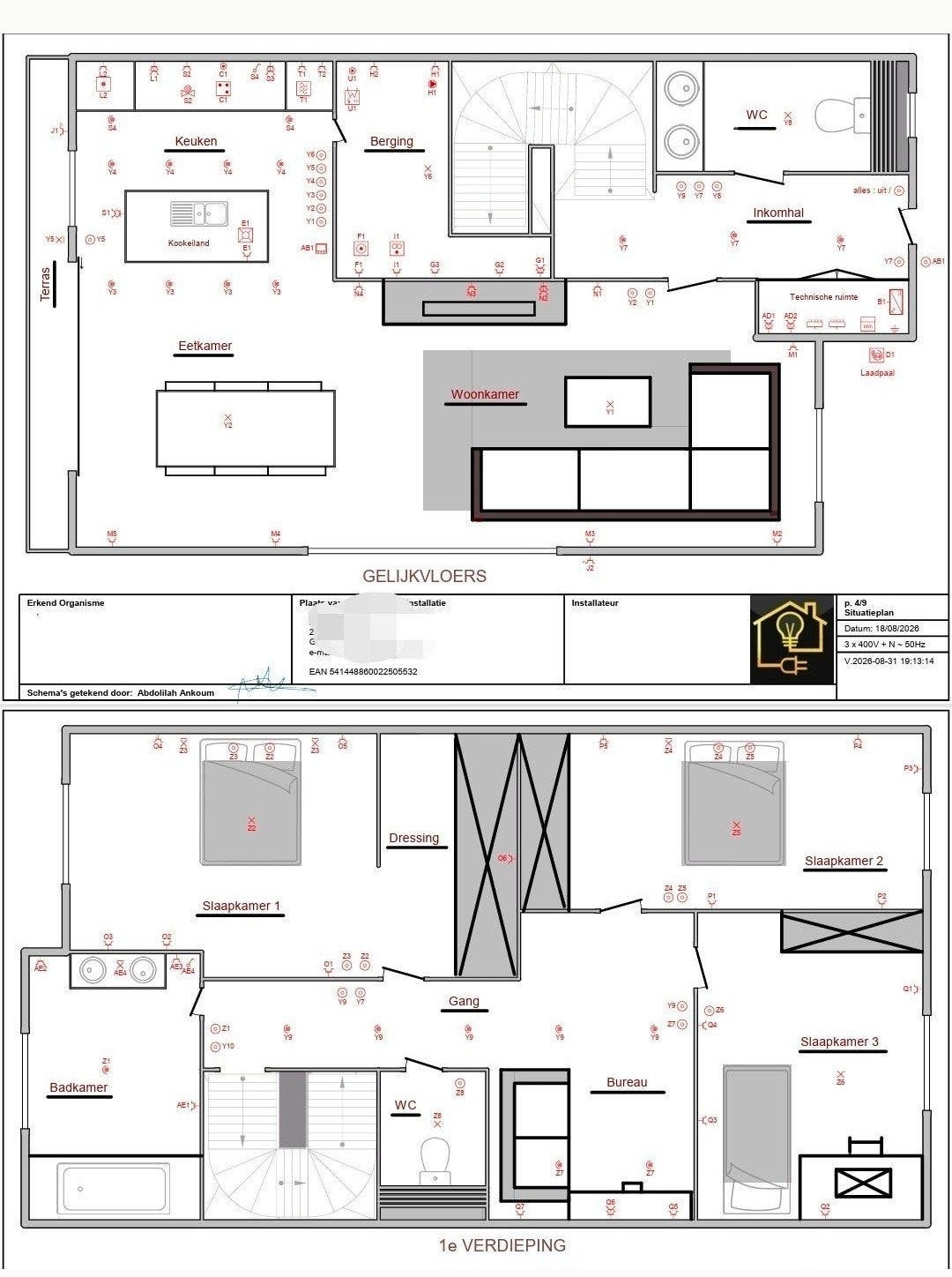 Eendraadschema nodig voor keuring? Snelle en correcte servic, Services & Professionnels
