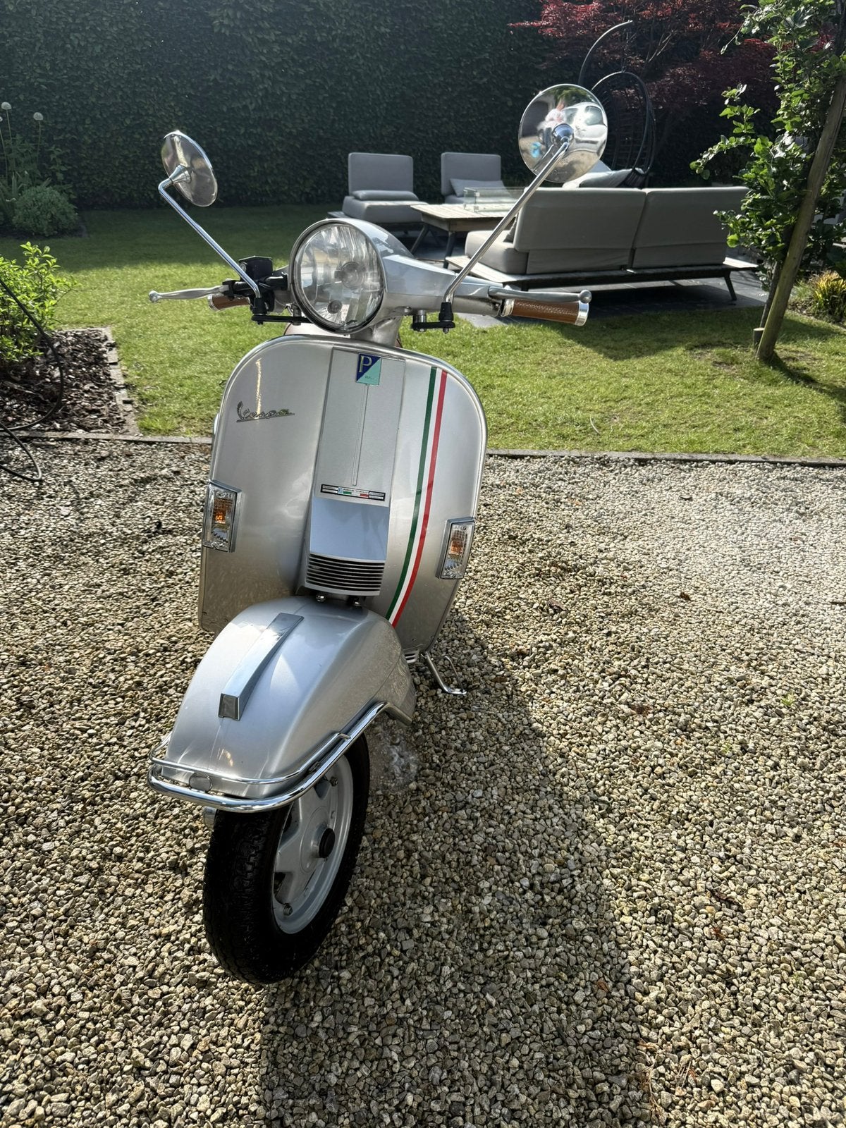 LML star deluxe 125 Vespa zilvergrijs, Fietsen en Brommers, Brommers | Overige merken, Ophalen, 125 cc, Zo goed als nieuw