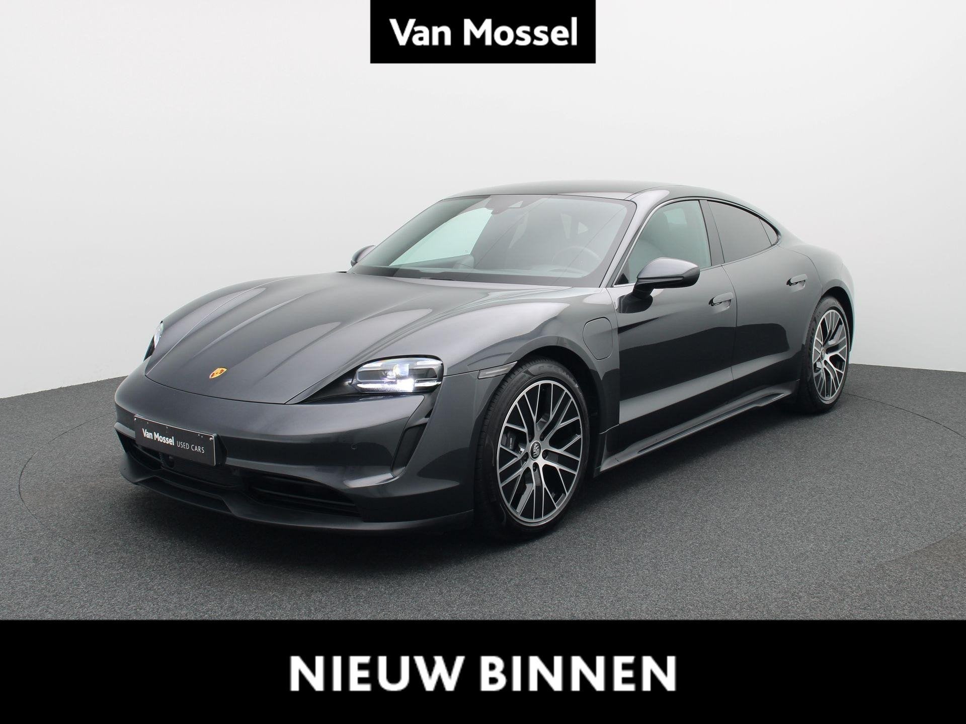 Porsche Taycan Taycan PANORAMA | LEDER | NAVI en CARPLAY | C, Automaat, Gebruikt, Overige kleuren, 408 pk