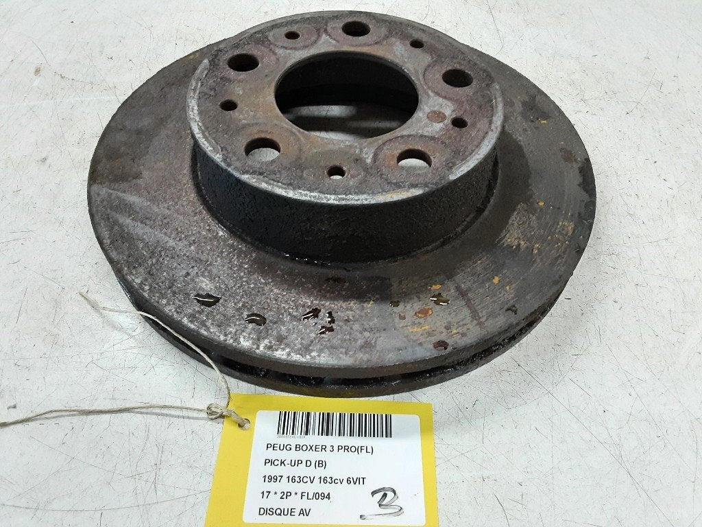 FREIN DISQUE AVANT Peugeot Boxer (U9) (01-2006/12-2023), Kontakt-peugeot@peugeot.com, Utilisé, Peugeot Deutschland GmbH, Bahnhofsplatz
65423  Rüsselsheim, DE