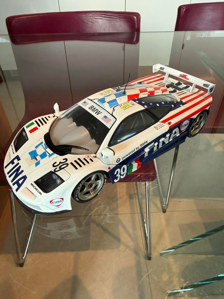 Solido McLaren F1 GTR 1:18 zonder doos, Hobby en Vrije tijd, Modelauto's | 1:18, Zo goed als nieuw, Auto, Solido, Ophalen of Verzenden