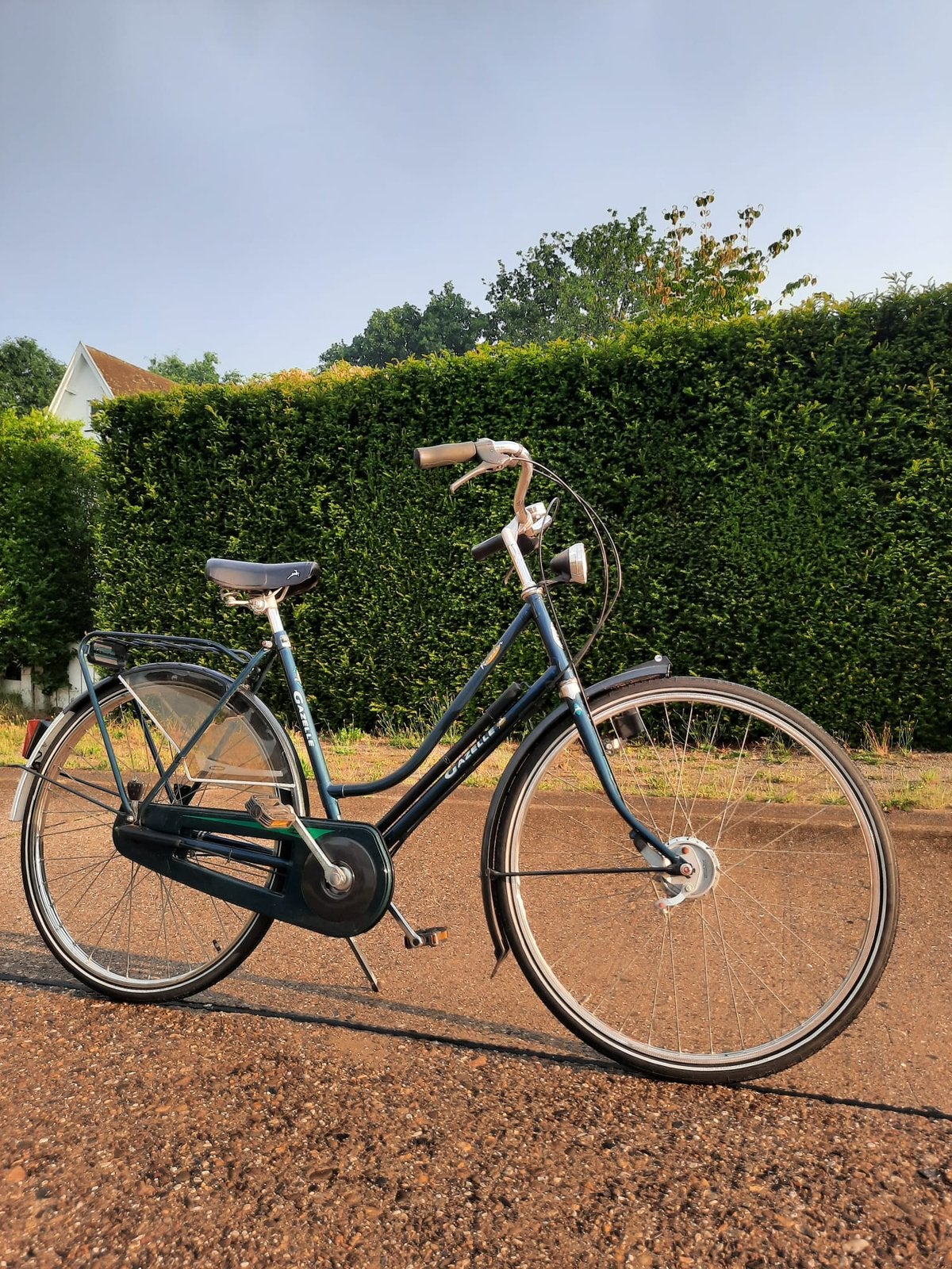 Damesfiets Gazelle 3 versnellingen RIJKLAAR, Fietsen en Brommers, Ophalen, Zo goed als nieuw, Gazelle, Versnellingen