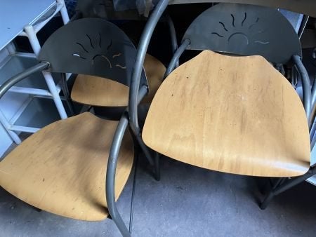 tafelstoelen, Ophalen, Gebruikt, Hout