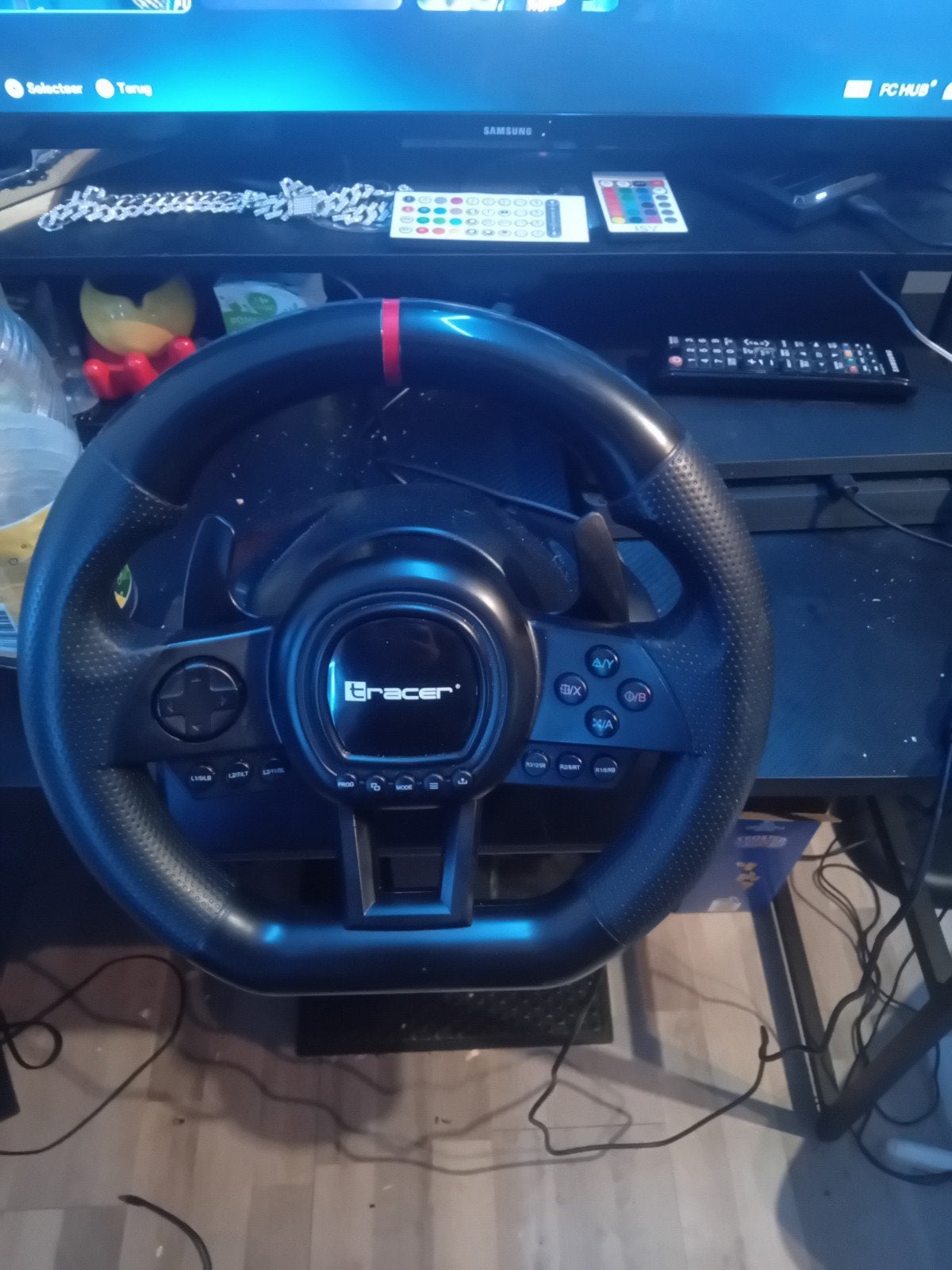 race stuur kan gebruikt worden voor ps4 en pc, Games en Spelcomputers, Spelcomputers | Sony Consoles | Accessoires, Ophalen
