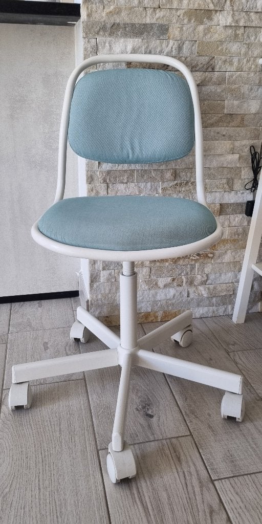 chaise bureau enfant Ikea, Maison & Meubles, Enlèvement, Utilisé, Bleu, Chaise de bureau