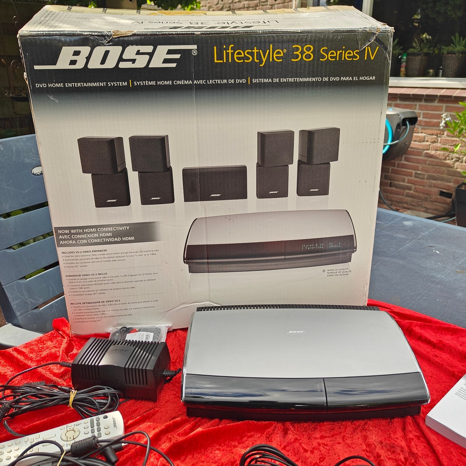 Bose lifestyle AV 38 media center met bluetooth en hdmi pan, Audio, Tv en Foto, Ophalen of Verzenden