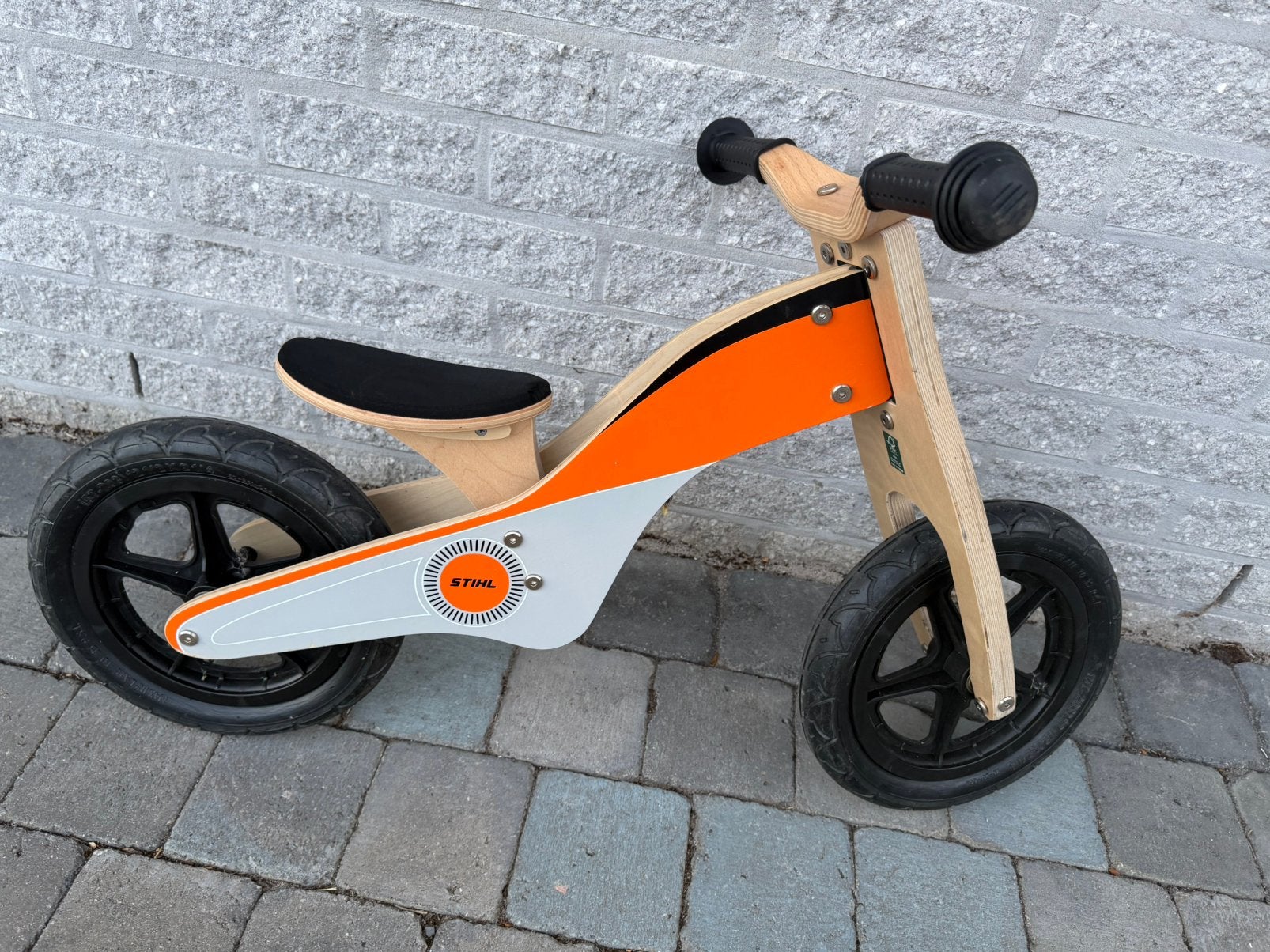 Loopfiets Stihl, Ophalen, Zo goed als nieuw, Loopfiets