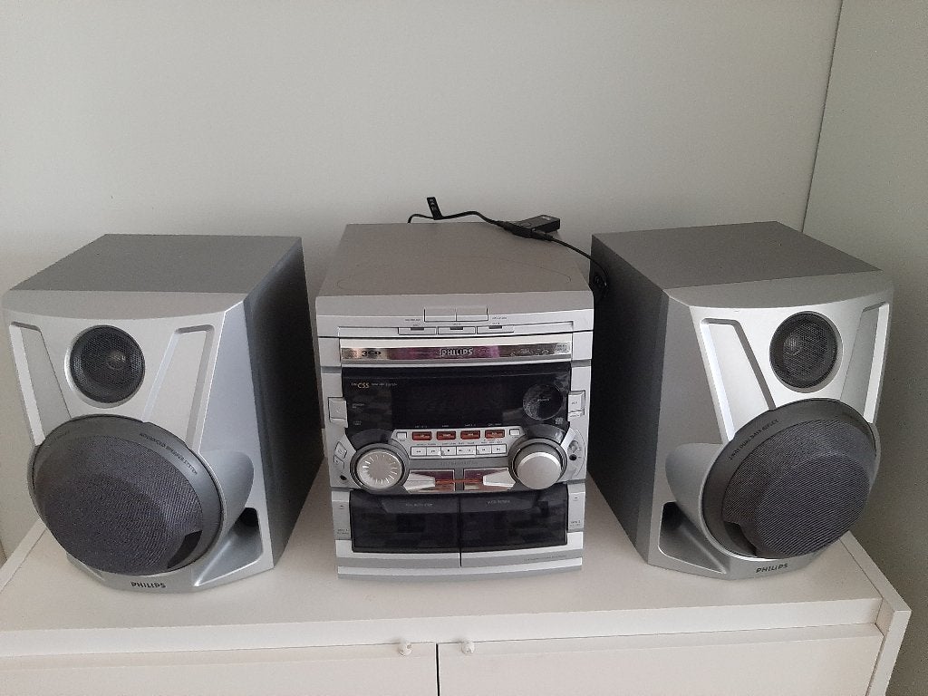 Chaîne stéréo Philips, Enlèvement, Utilisé, Haut-parleurs, Philips