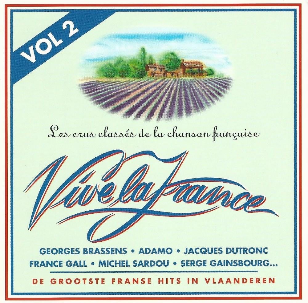 2CD * VIVE LA FRANCE - Vol. 2, Cd's en Dvd's, Ophalen of Verzenden, Zo goed als nieuw