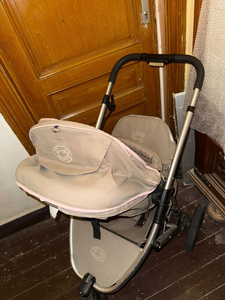 Poussette Noukie's évolutive avec Cosy - Très bon état, Ophalen of Verzenden, Kinderwagen