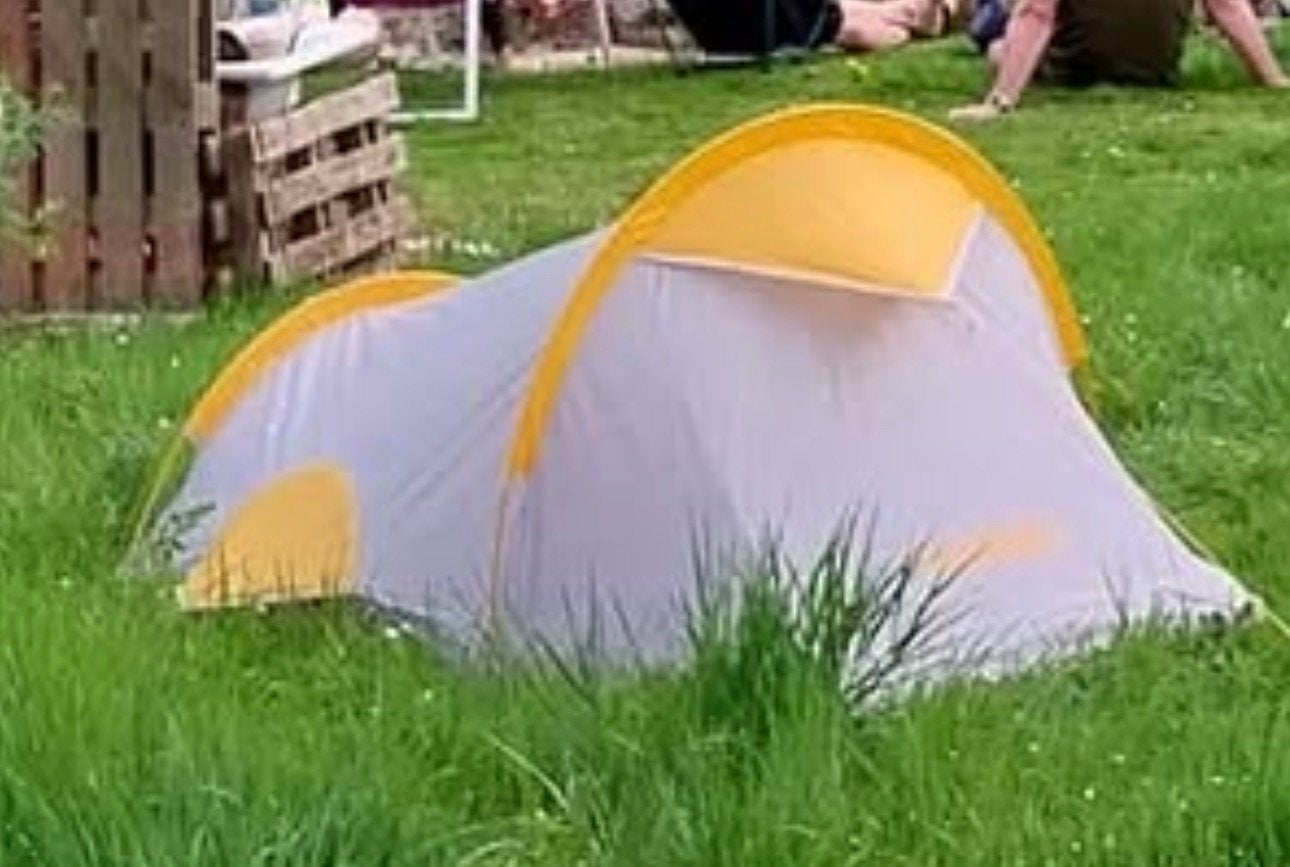 Tente de randonnée ultralégère pour 2 personnes, Caravanes & Camping, Enlèvement, Comme neuf