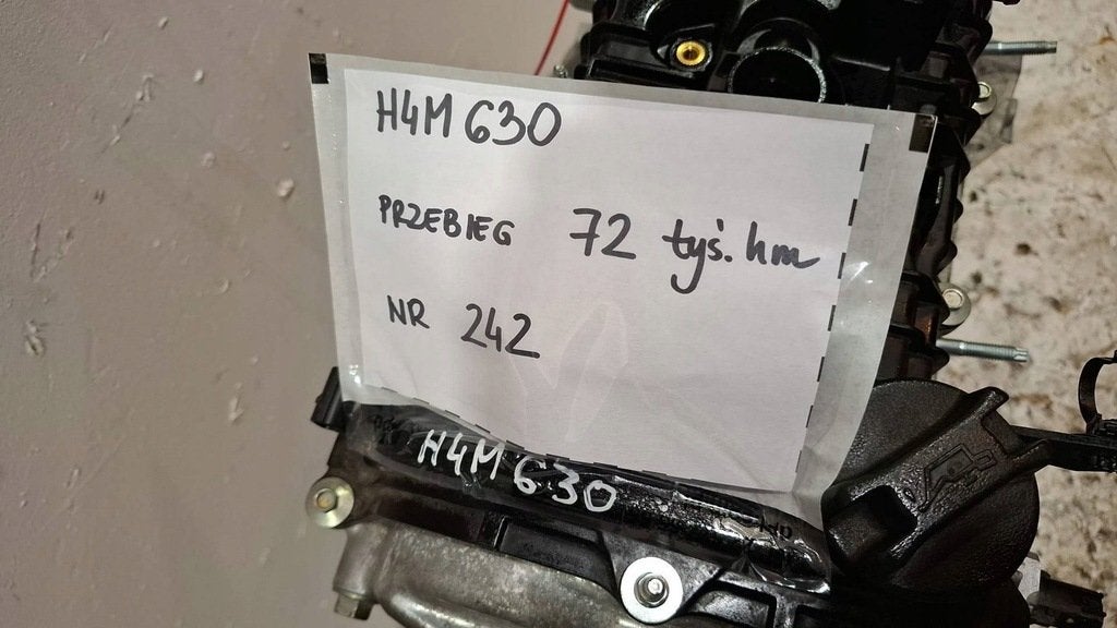 Moteur H4M630 Nu RENAULT CAPTUR MEGANE, Envoi, Utilisé, Skoda