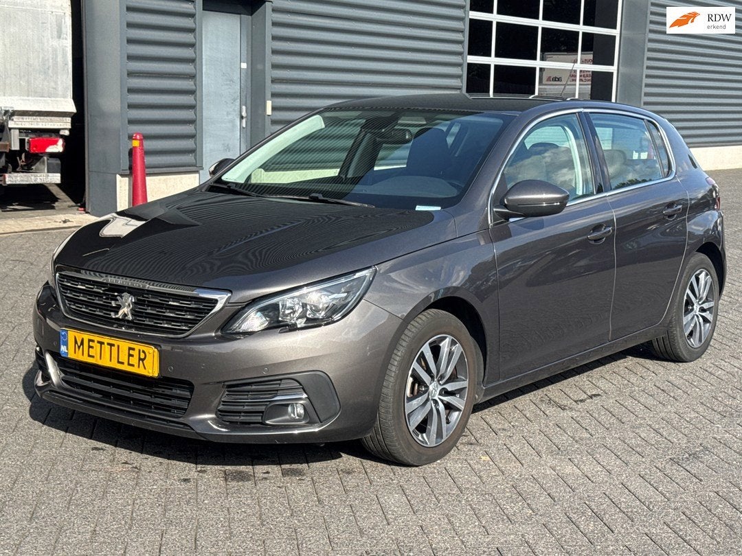 Peugeot 308 1.2 PureTech Allure, Autos, Argent ou Gris, Achat, Euro 6, Entreprise