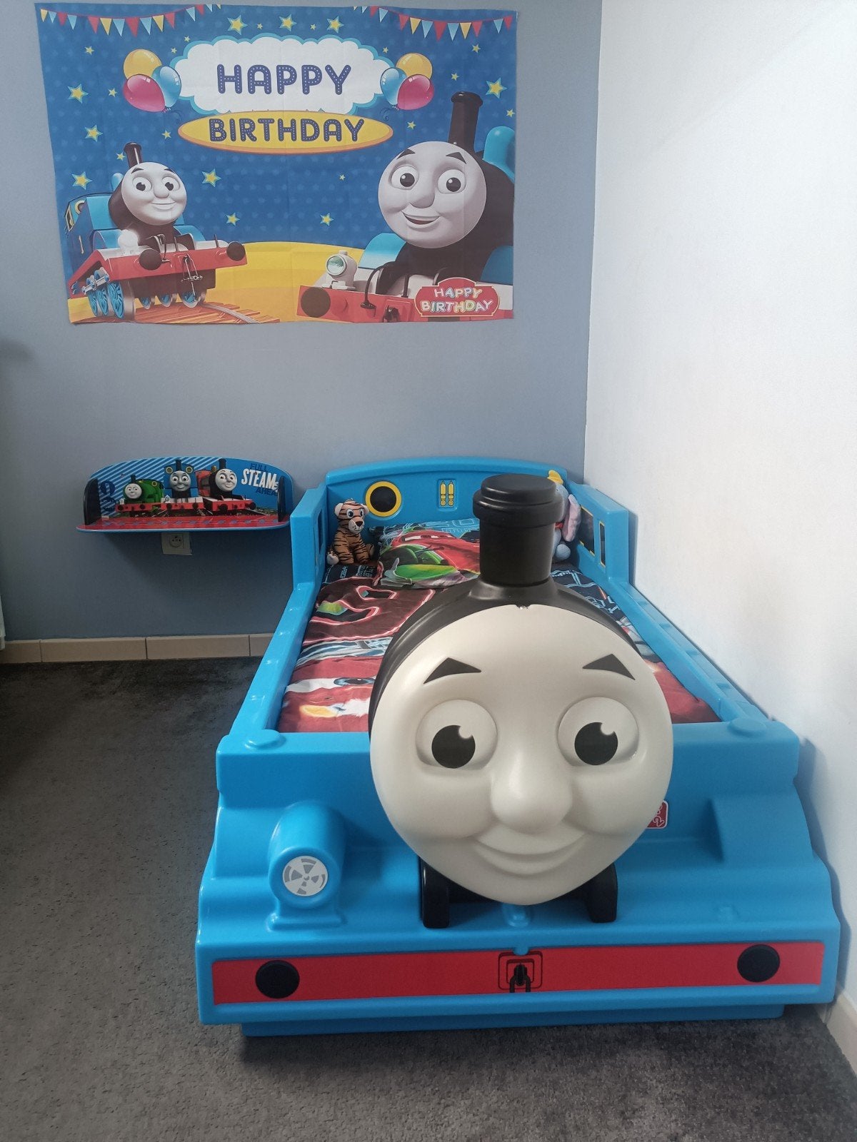 Thomas de Trein Kinderbed Set incl. Matras & Accessoires, Kinderen en Baby's, Speelgoed | Thomas de Trein, Ophalen