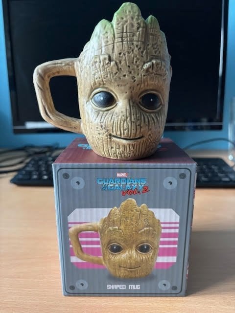 Drinkbeker Groot Marvel, Ophalen of Verzenden, Overige figuren, Nieuw, Servies