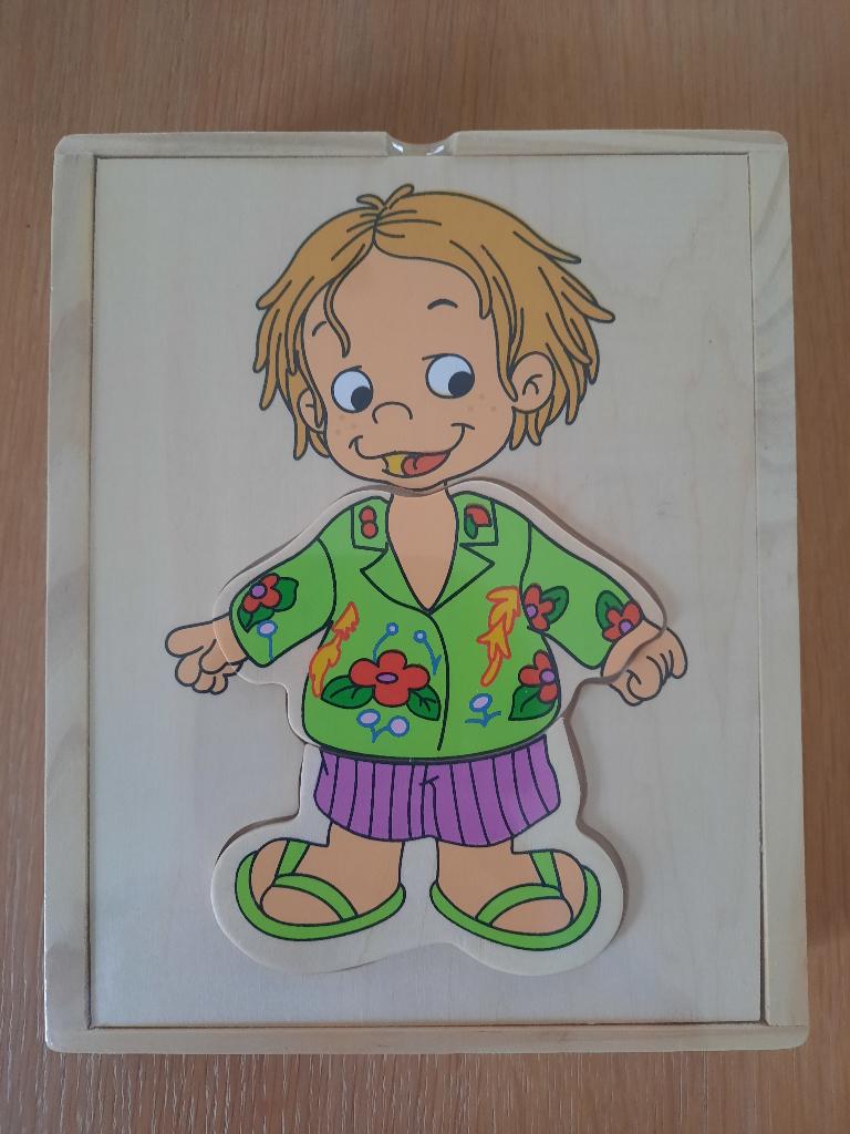 houten puzzel nieuw, Kinderen en Baby's, Speelgoed | Kinderpuzzels, Ophalen of Verzenden, Nieuw, Van hout