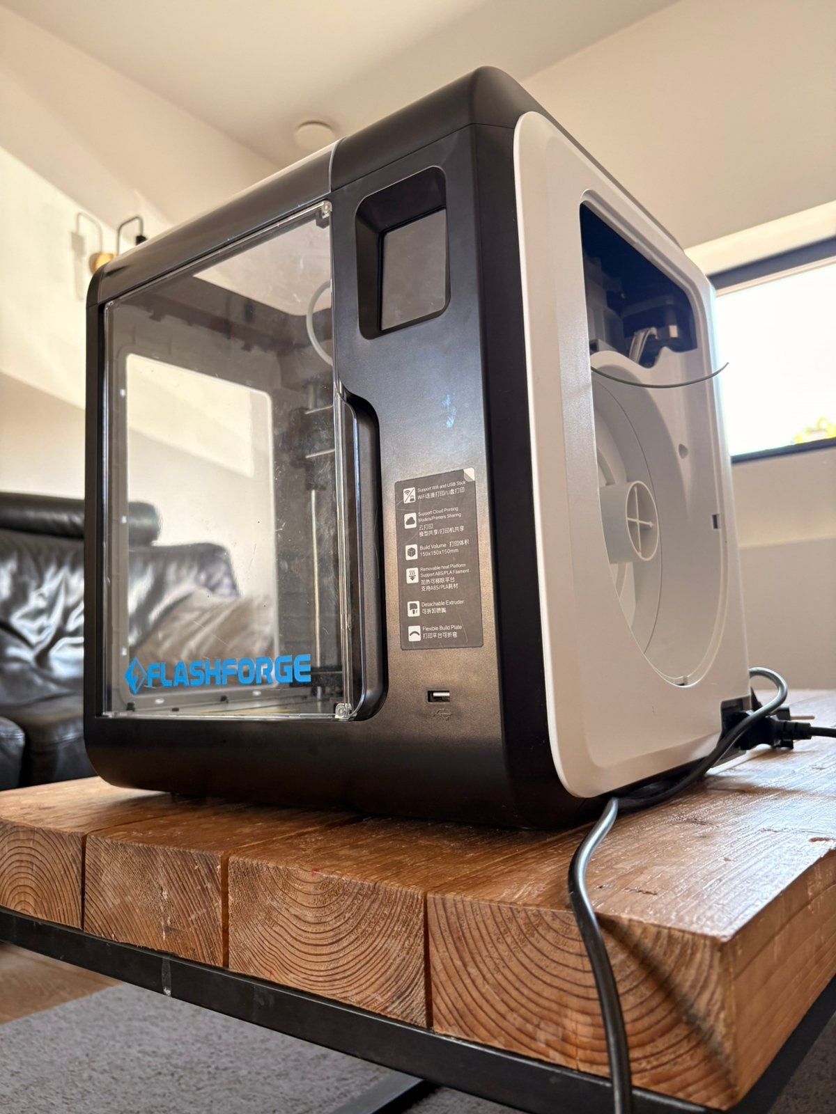 Flashforge adventurer 3 3D printer., Ophalen, Gebruikt