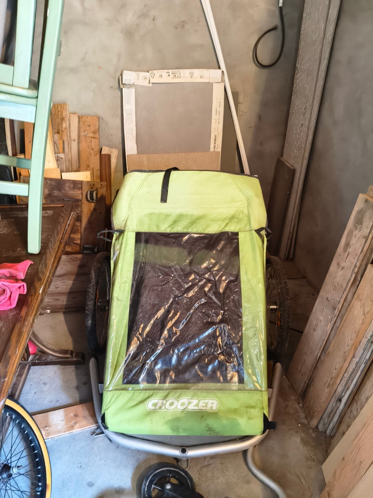 fietskar croozer 2k, Fietsen en Brommers, Ophalen, Gebruikt, Kinderkar, CROOZER