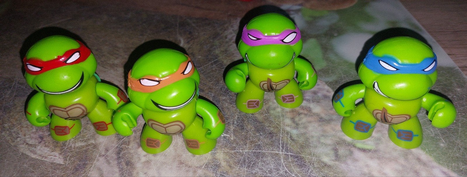 TMNT figuren set, Ophalen, Zo goed als nieuw