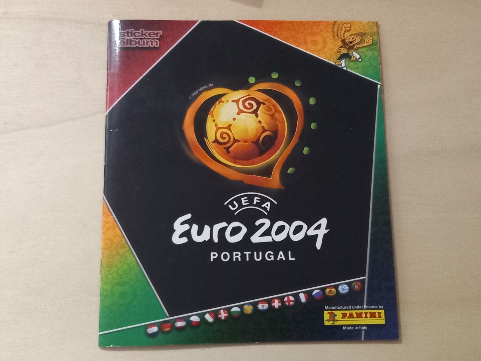Panini EURO 2004 Portugal, Enlèvement ou Envoi, Neuf, Autocollant