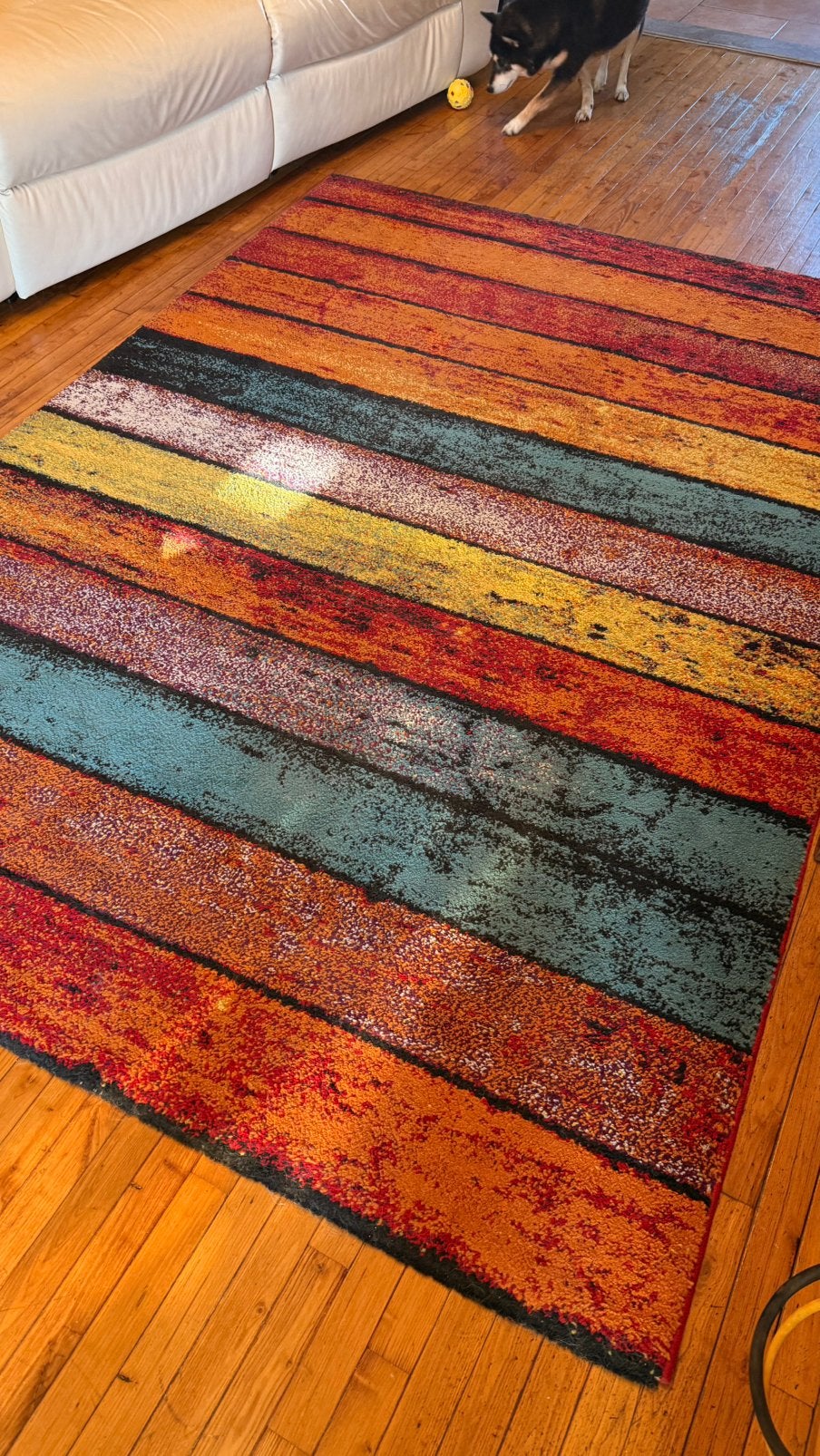 Tapis 160x230 cm, Huis en Inrichting, Stoffering | Tapijten en Vloerkleden, Ophalen, Blauw, Gebruikt, 150 tot 200 cm