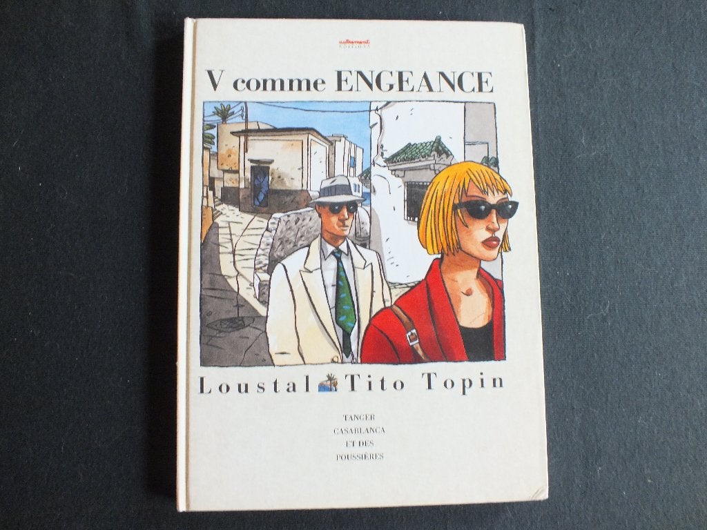 V COMME ENGEANCE (1 ALBUM EO). EDITIONS AUTREMENT, Eén stripboek, LOUSTAL - TOPIN, Ophalen of Verzenden, Zo goed als nieuw