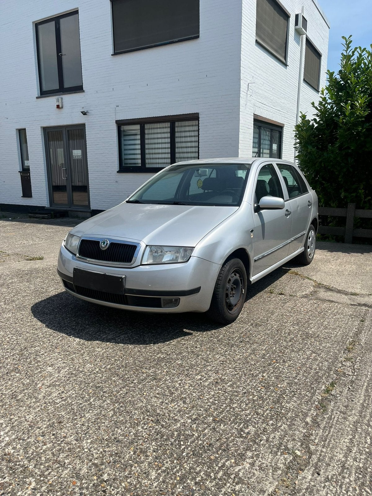 Skoda Fabia 2001 1.4 essence, Autos, Skoda, Argent ou Gris, Achat, Boîte manuelle, 5 portes