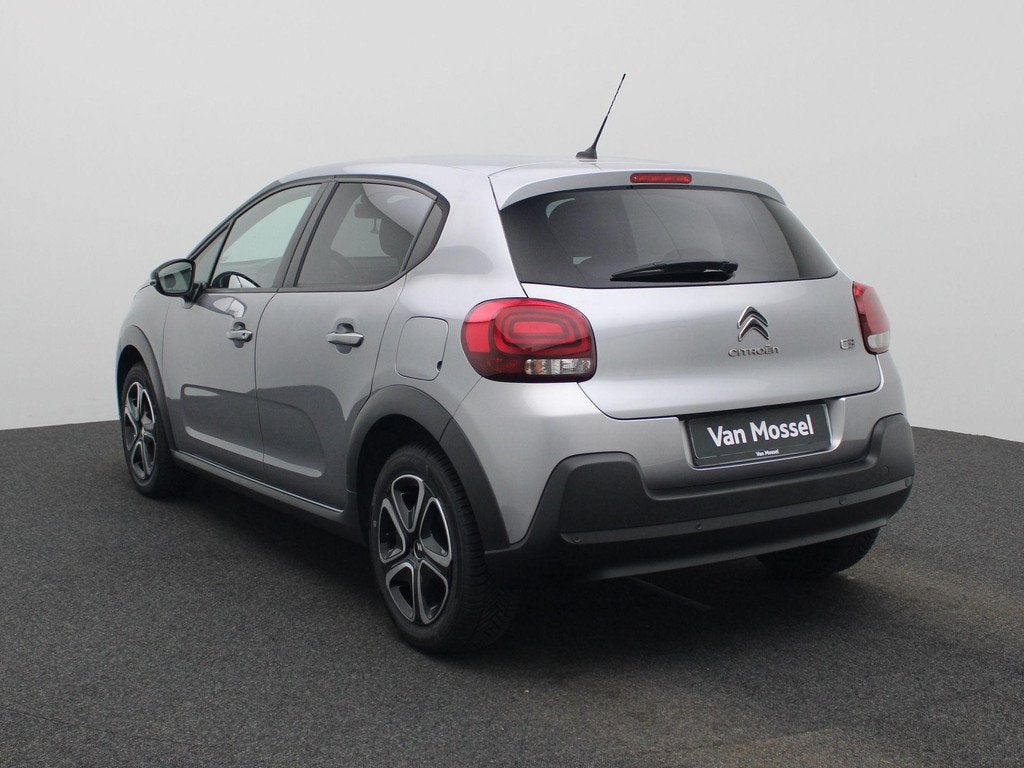 Citroën C3 1.2 PureTech 82 S&S MAN Feel, Autos, Argent ou Gris, 96 g/km, Entreprise, Boîte manuelle