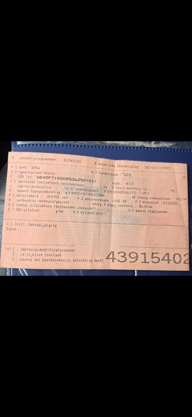 bmw e39 525tds, foto 8