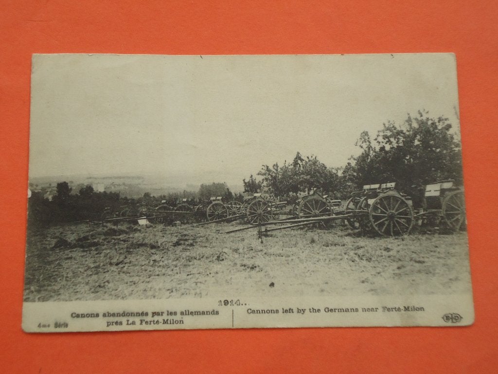 Oorlog 1914 - 1918 Canons par les allemands, Verzamelen, Ophalen of Verzenden, 1920 tot 1940, Gelopen
