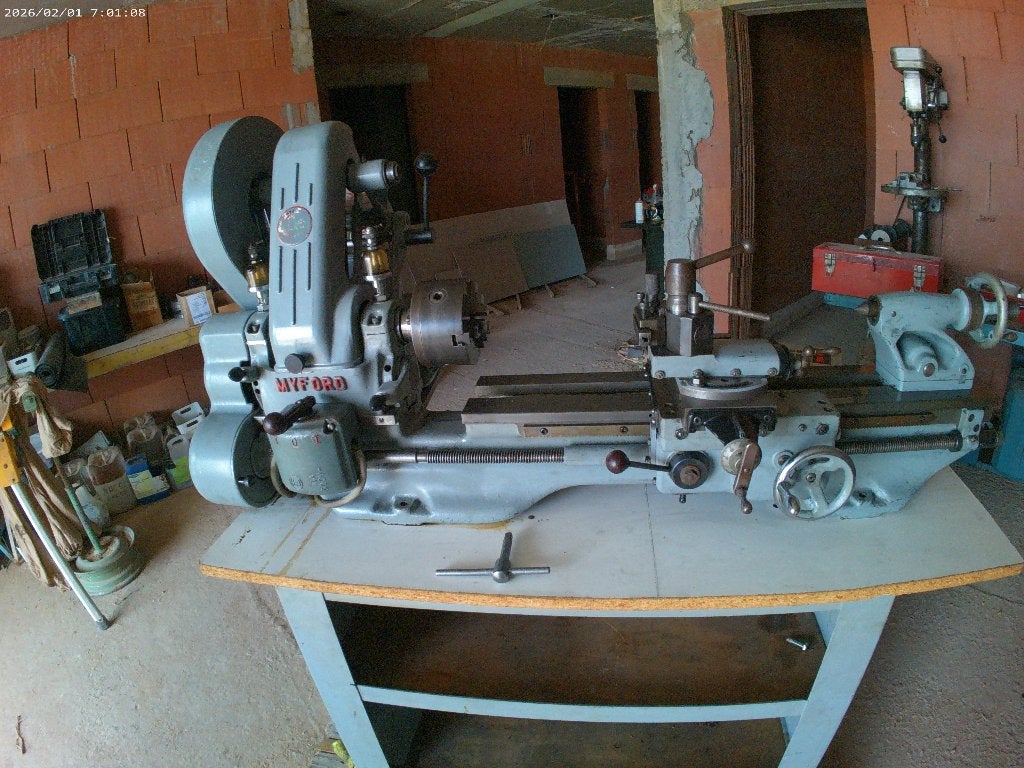 MYFORD DRAAIBANKEN ML 7 + SUPER 7, Doe-het-zelf en Bouw, Draaibanken, Ophalen
