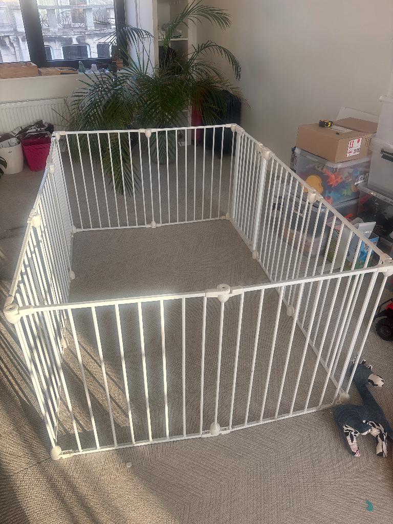 Clôture ou clôture pour chien ou bébé, Enlèvement, Comme neuf