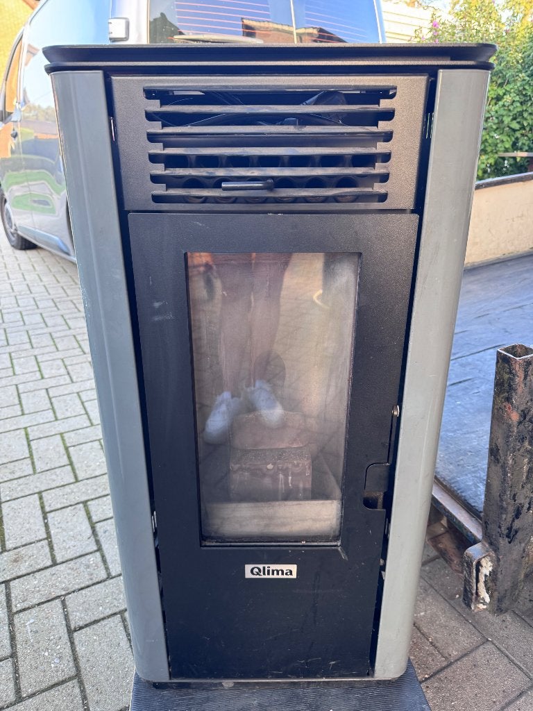 Wekende pelletstoof, Enlèvement, Utilisé