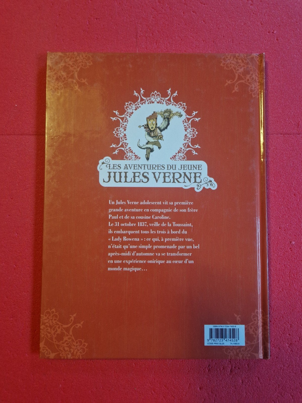 Bd les aventures du jeune Jules verne 1,EO, Enlèvement ou Envoi