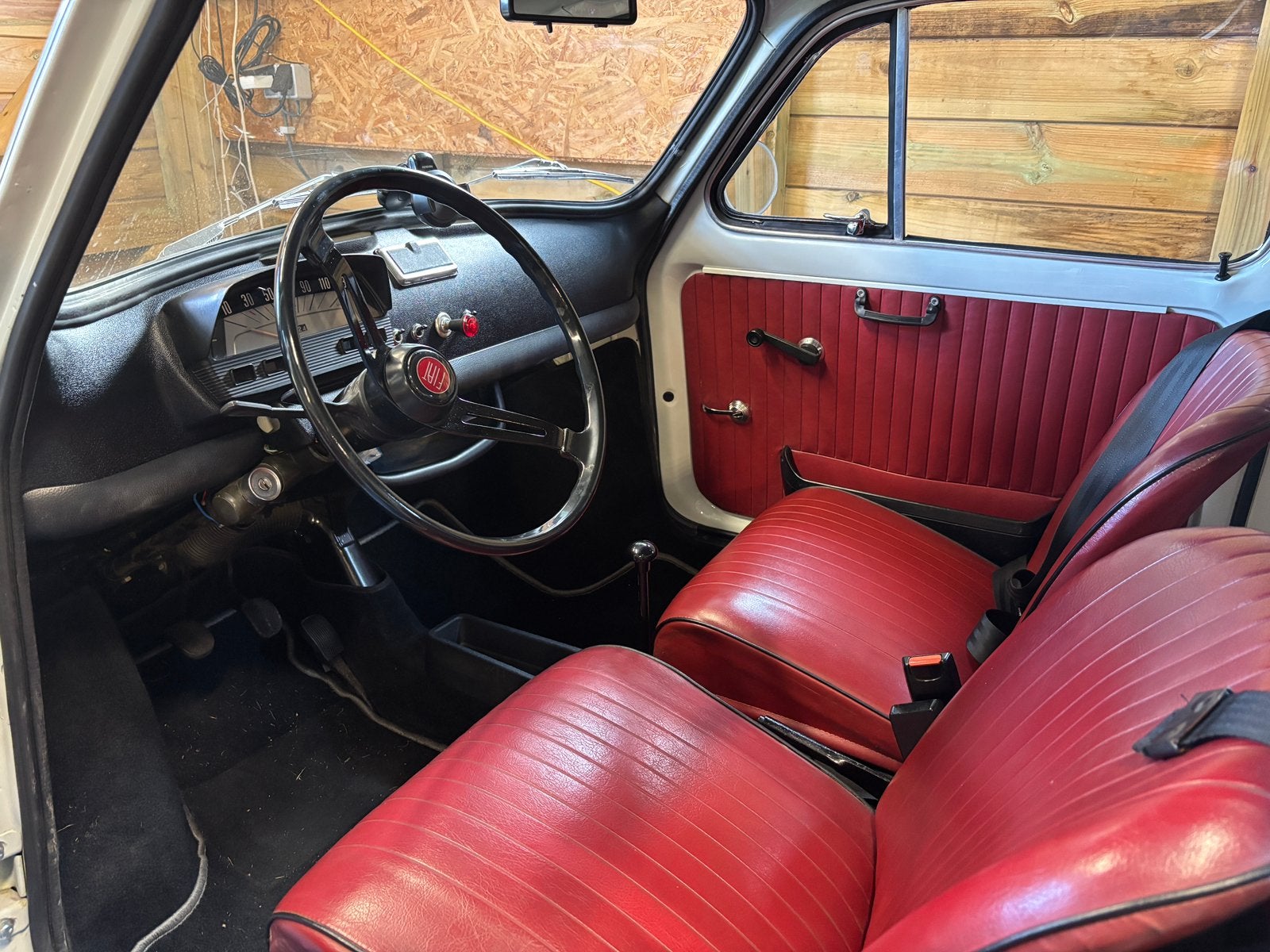 Fiat 500 Lusso 1971 650cc Gesynchroniseerde versnellingsbak, foto 4