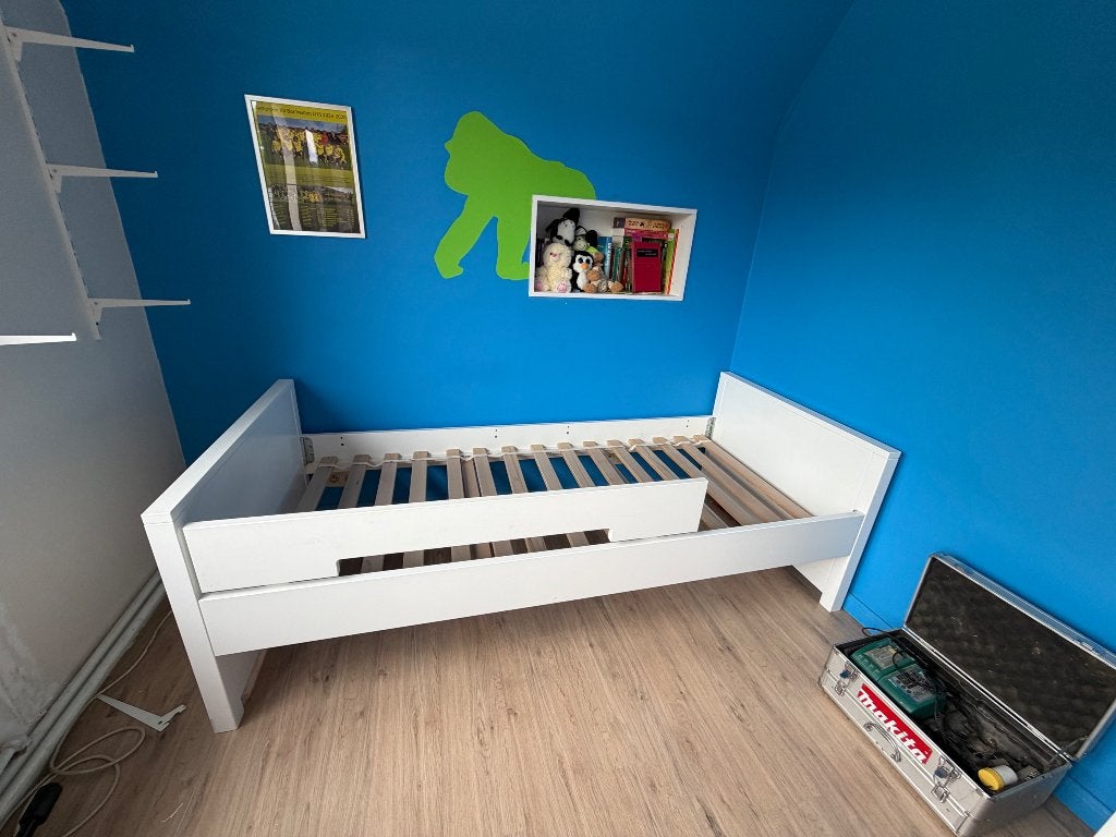 Bed Bopita, Ophalen, 85 tot 100 cm, Gebruikt, Lattenbodem