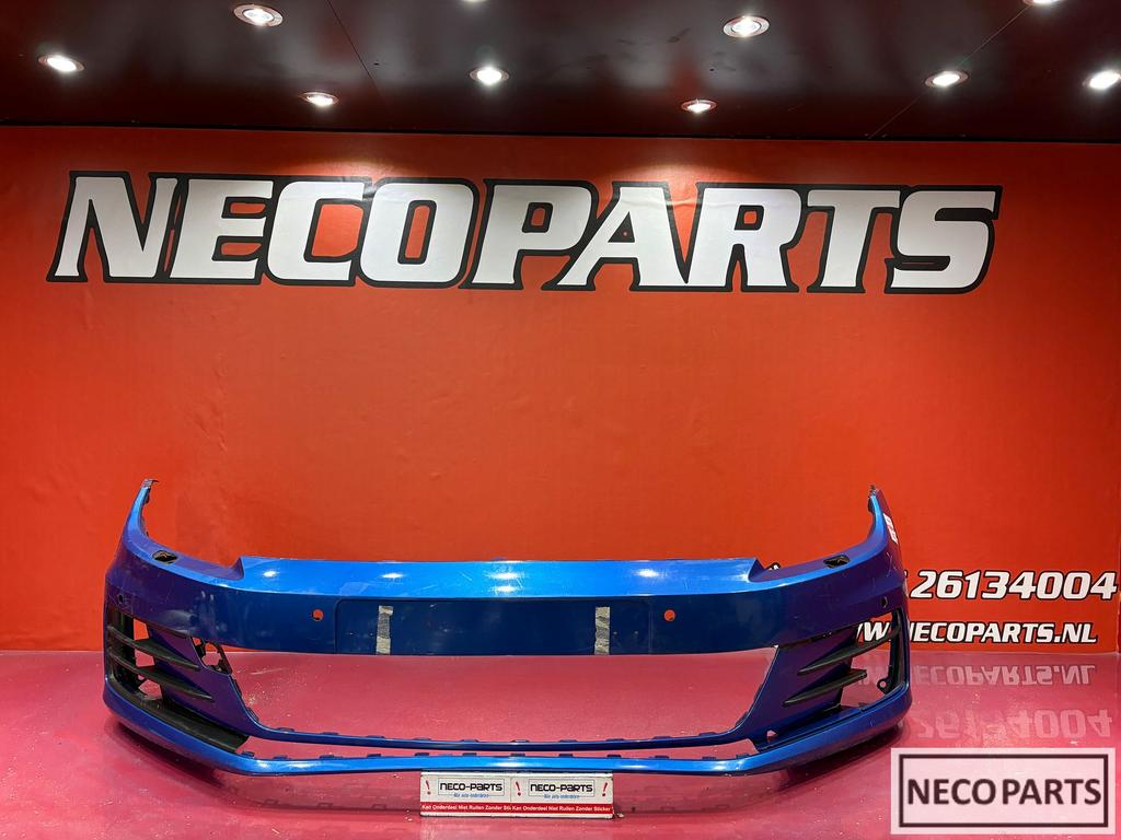 VW SCIROCCO R LINE VOORBUMPER BLAUW ORIGINEEL 1K8807221G, Arrière, Volkswagen, -, Utilisé