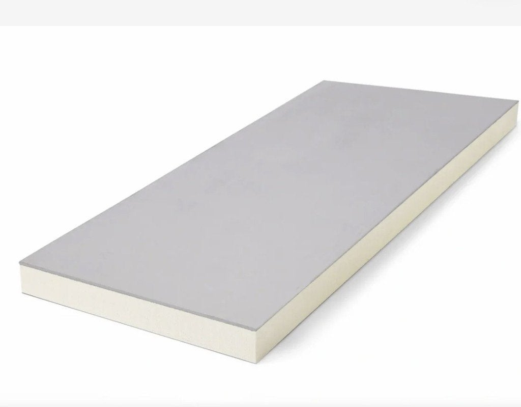 9 Pirplaten afgewerkt met gyproc, Doe-het-zelf en Bouw, Isolatie en Afdichting, Ophalen, 4 tot 8 cm, Dakisolatie, Nieuw