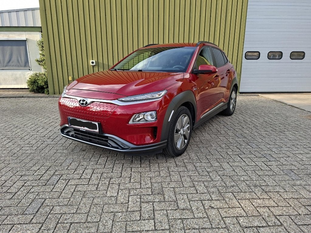 Hyundai Kona Electric 64kW - Soh 100%, Autos, Rouge, Achat, Entreprise, Entretenue par le concessionnaire