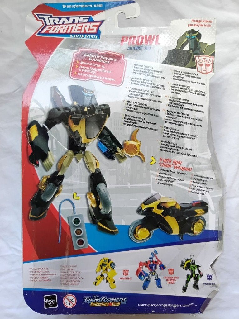 Transformers Animated Prowl, Verzamelen, Transformers, Overige generaties, Ophalen of Verzenden, Zo goed als nieuw, Autobots